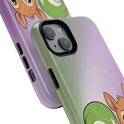 "Queeriosity"– Genderqueer Pride Squirrel MagSafe® iPhone Case