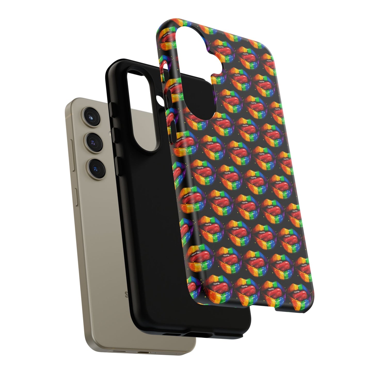 "taste the rainbow" android tough phone case