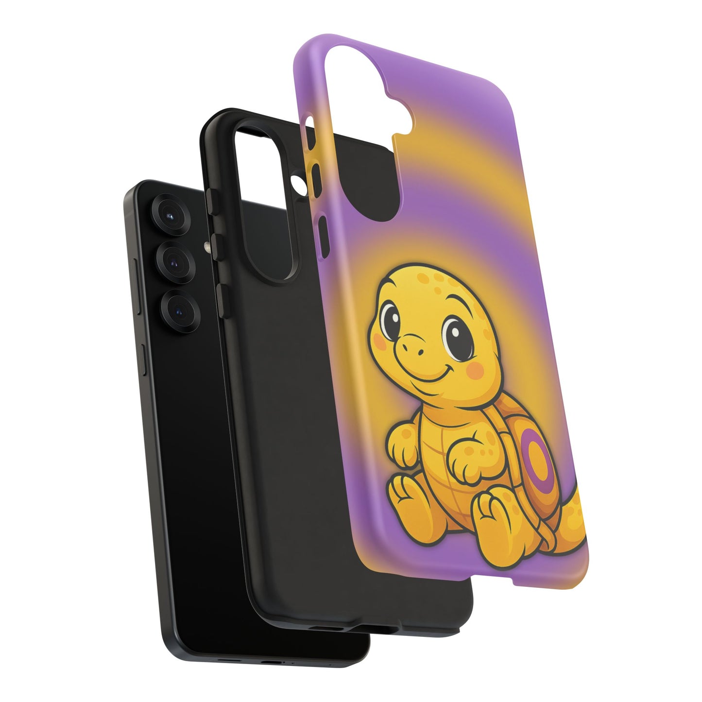 "intershell" – intersex pride turtle android tough phone case