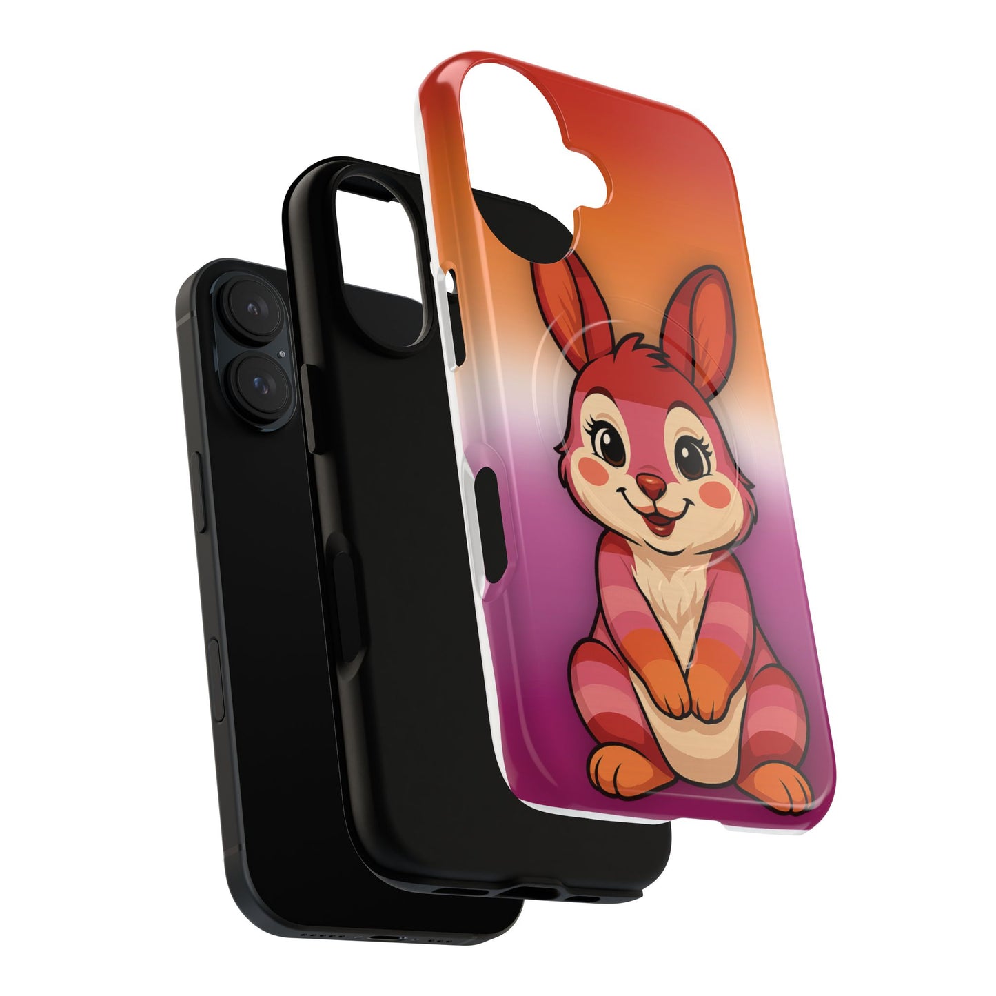 "hare to slay" – lesbian [femme] bunny magsafe® iphone tough case