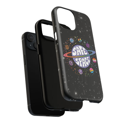 "Safe Space" LGBTQIA+ Pride Galaxy MagSafe® iPhone Case