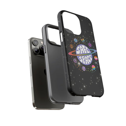 "Safe Space" LGBTQIA+ Pride Galaxy Android Tough Phone Case