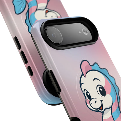 "Sea Me" – Trans Pride Seahorse MagSafe® iPhone Tough Case
