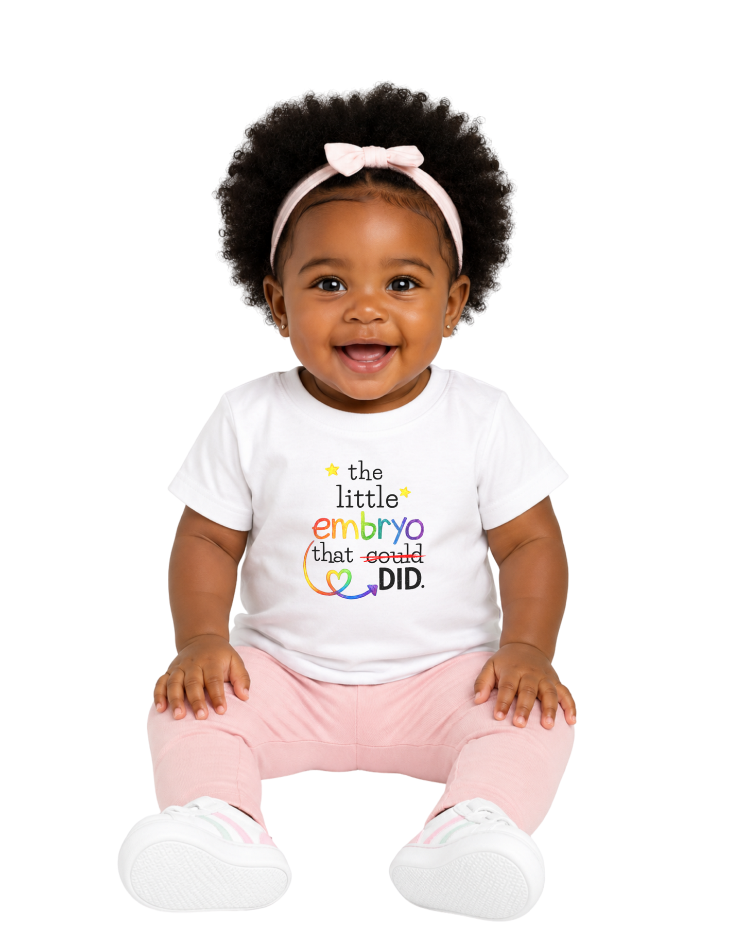 “the little embryo that did” baby jersey t-shirt