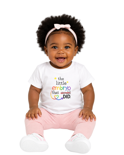 “The Little Embryo That Did” Baby Jersey T-Shirt