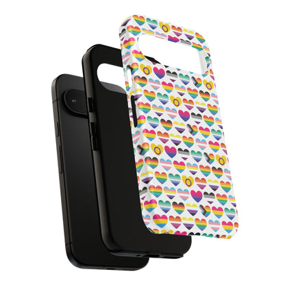 “Heart of Diversity" – Bright Edition – Android Tough Phone Case