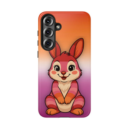 "Hare to Slay" – Lesbian [Femme] Bunny Android Tough Phone Case