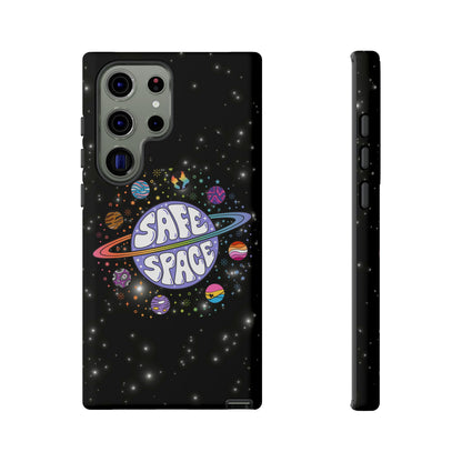 "Safe Space" LGBTQIA+ Pride Galaxy Android Tough Phone Case