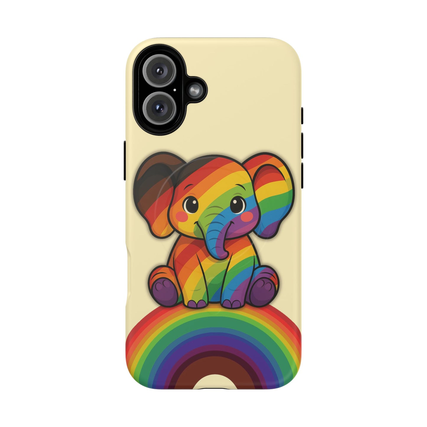 "jumbo joy" – philadelphia pride elephant magsafe® iphone tough case