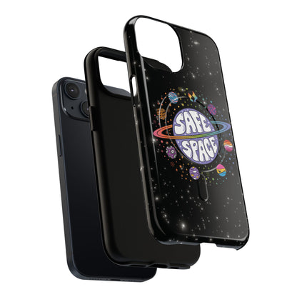 "Safe Space" LGBTQIA+ Pride Galaxy MagSafe® iPhone Case