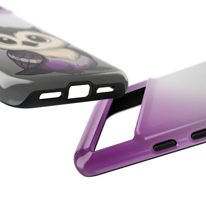 "Ace-Wise" – Asexual Pride Owl Android Tough Phone Case