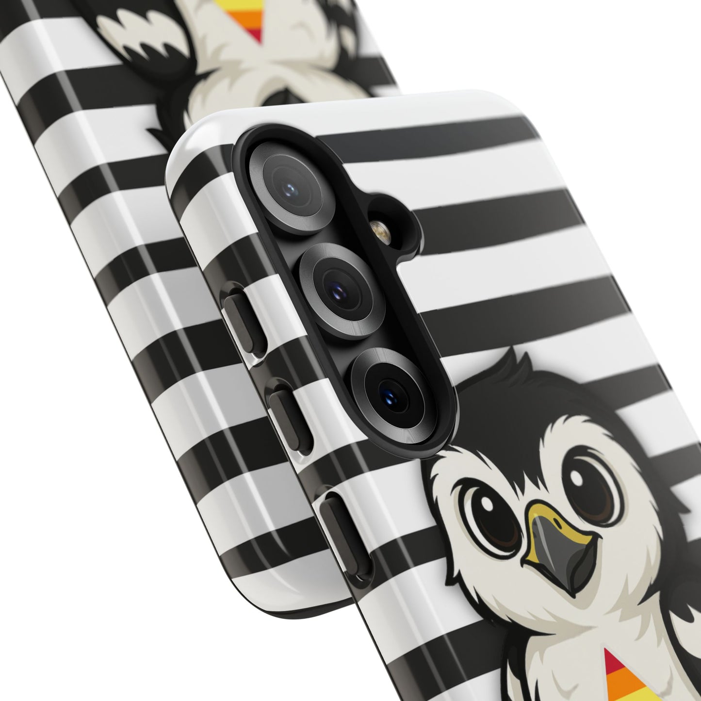 "fly with pride" – lgbtqia+ ally pride hawk android tough phone case