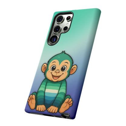 "Monkey Love" – Gay [MLM] Pride Android Tough Phone Case