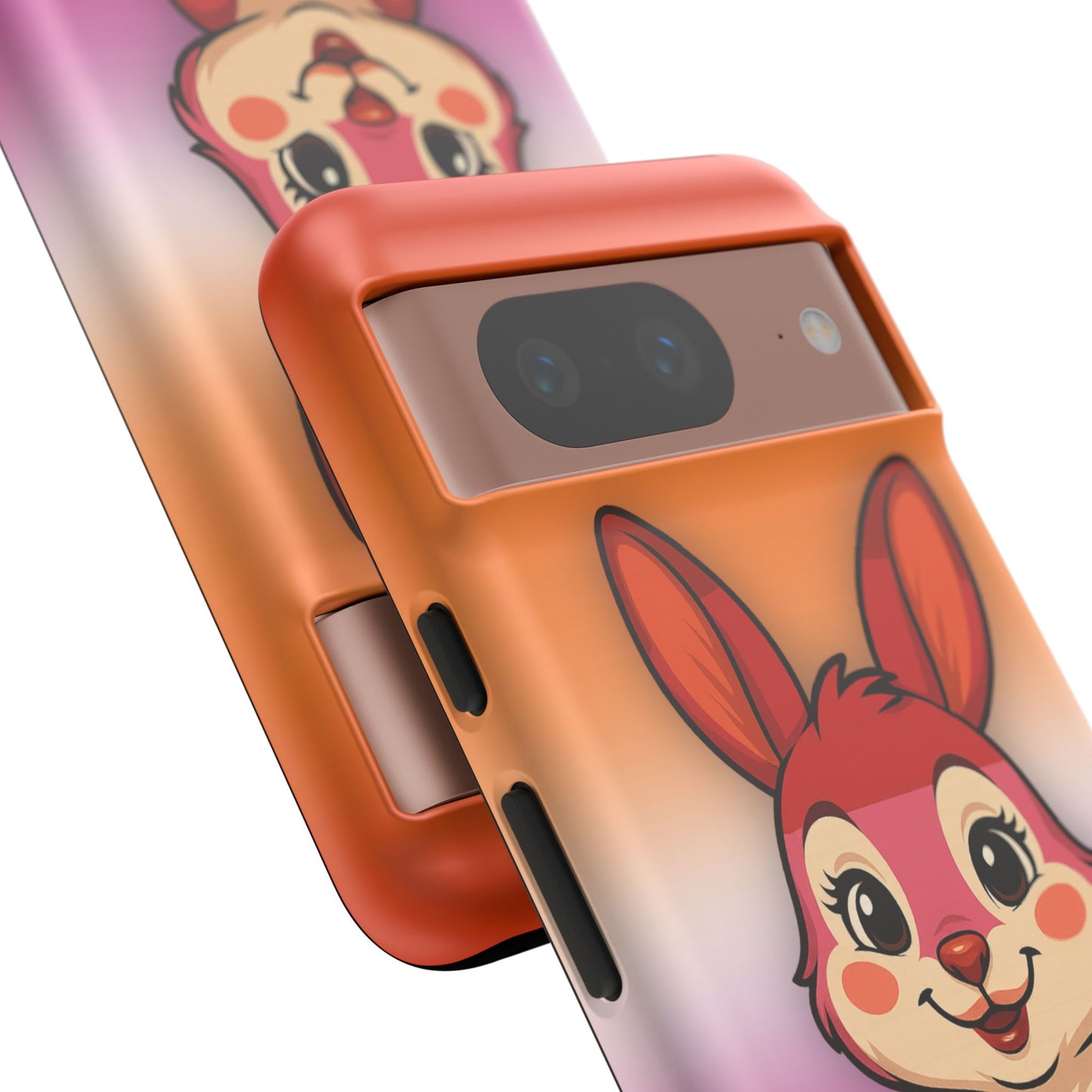 "hare to slay" – lesbian [femme] bunny android tough phone case