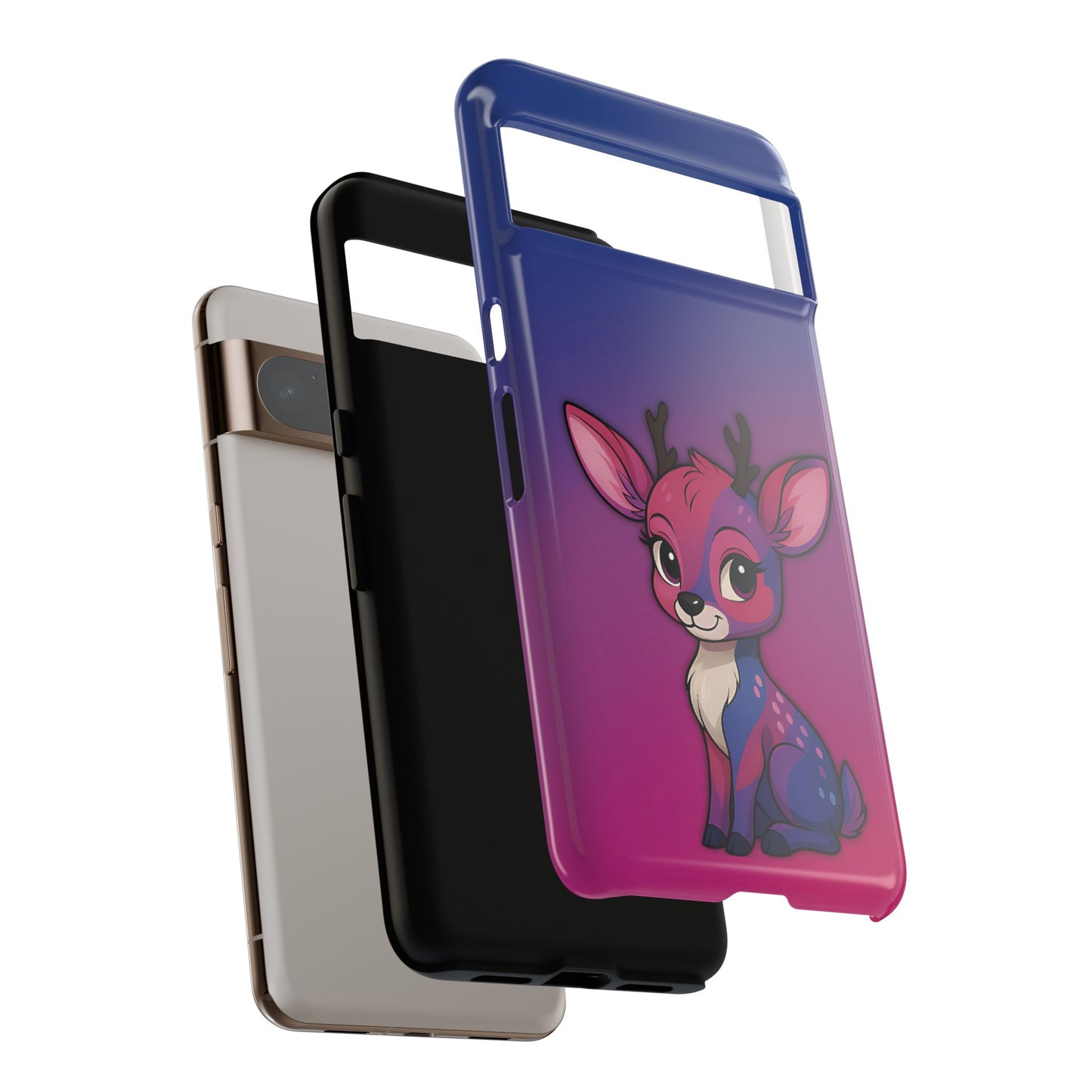 “bi-design” – bisexual pride doe android tough phone case