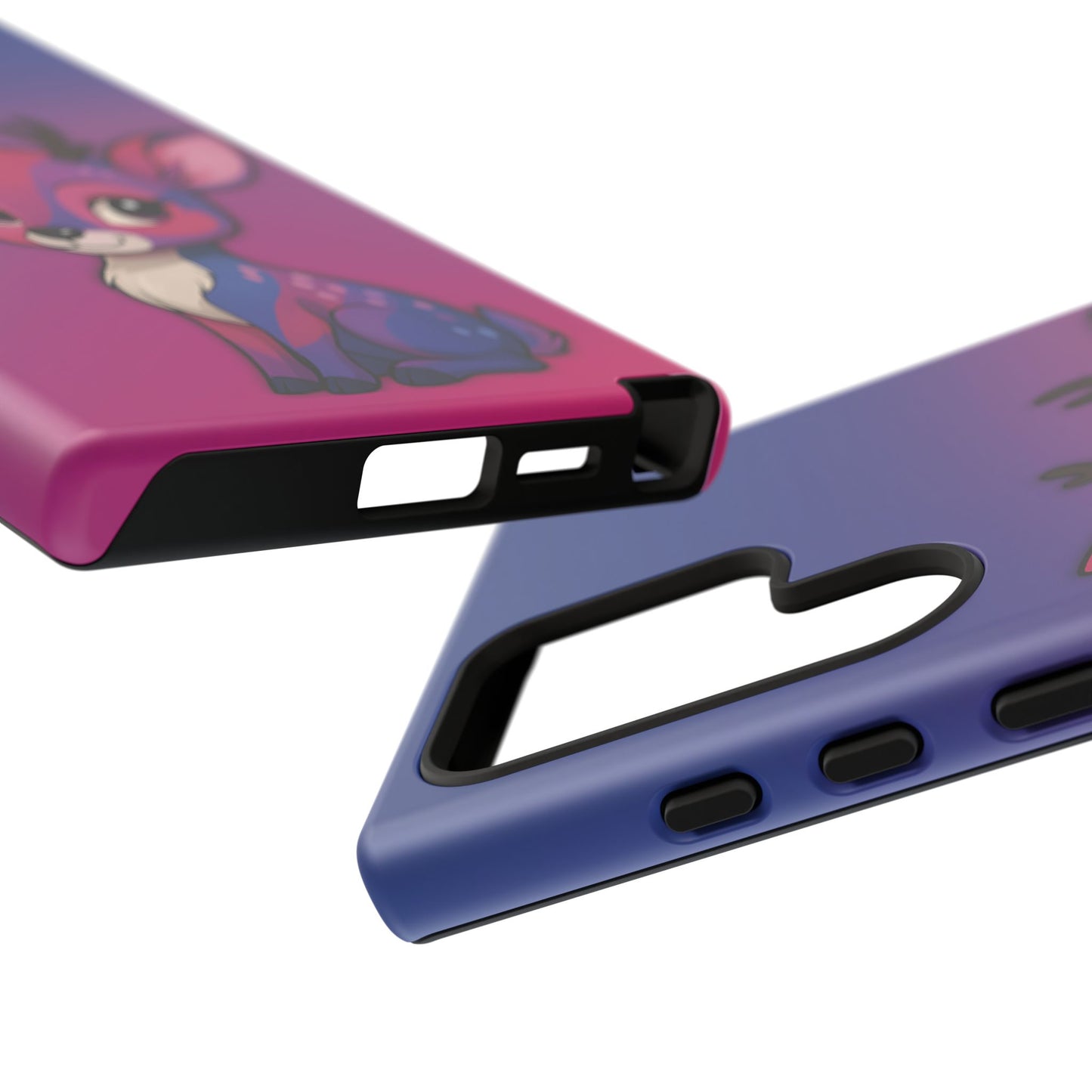 “bi-design” – bisexual pride doe android tough phone case