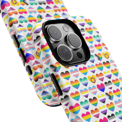 “Heart of Diversity” – Bright Edition – MagSafe® iPhone Tough Case