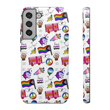 "Identity Mix" LGBTQIA+ Collage Android Tough Phone Case