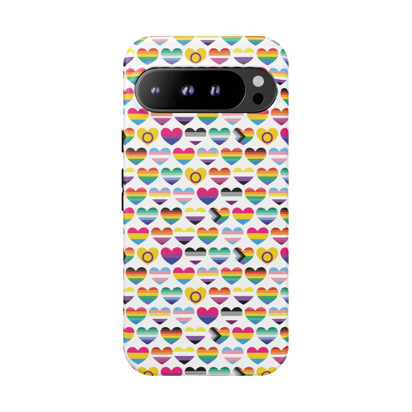 “heart of diversity" – bright edition – android tough phone case