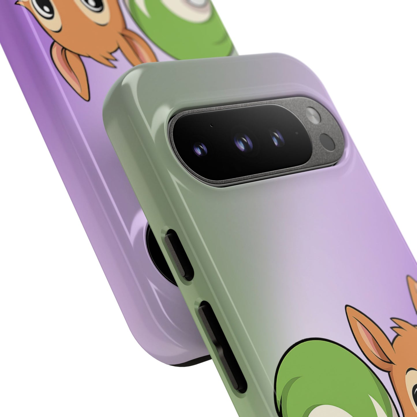 "queeriosity"– genderqueer squirrel pride android tough phone case