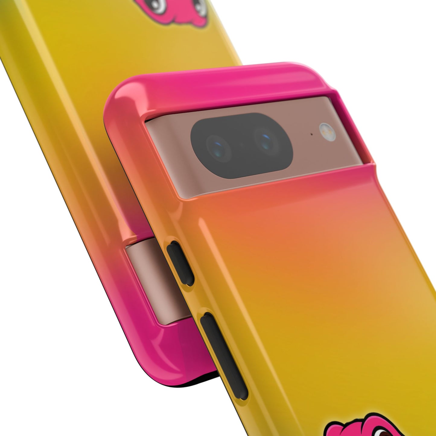 "pan-tastic voyage" – pansexual pride gecko android tough phone case
