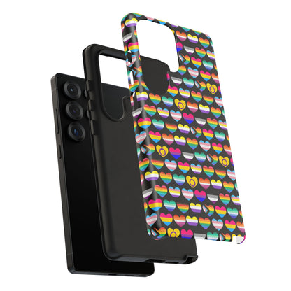 “Heart of Diversity" – Bold Edition – Android Tough Phone Case