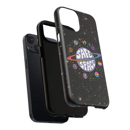 "Safe Space" LGBTQIA+ Pride Galaxy MagSafe® iPhone Case