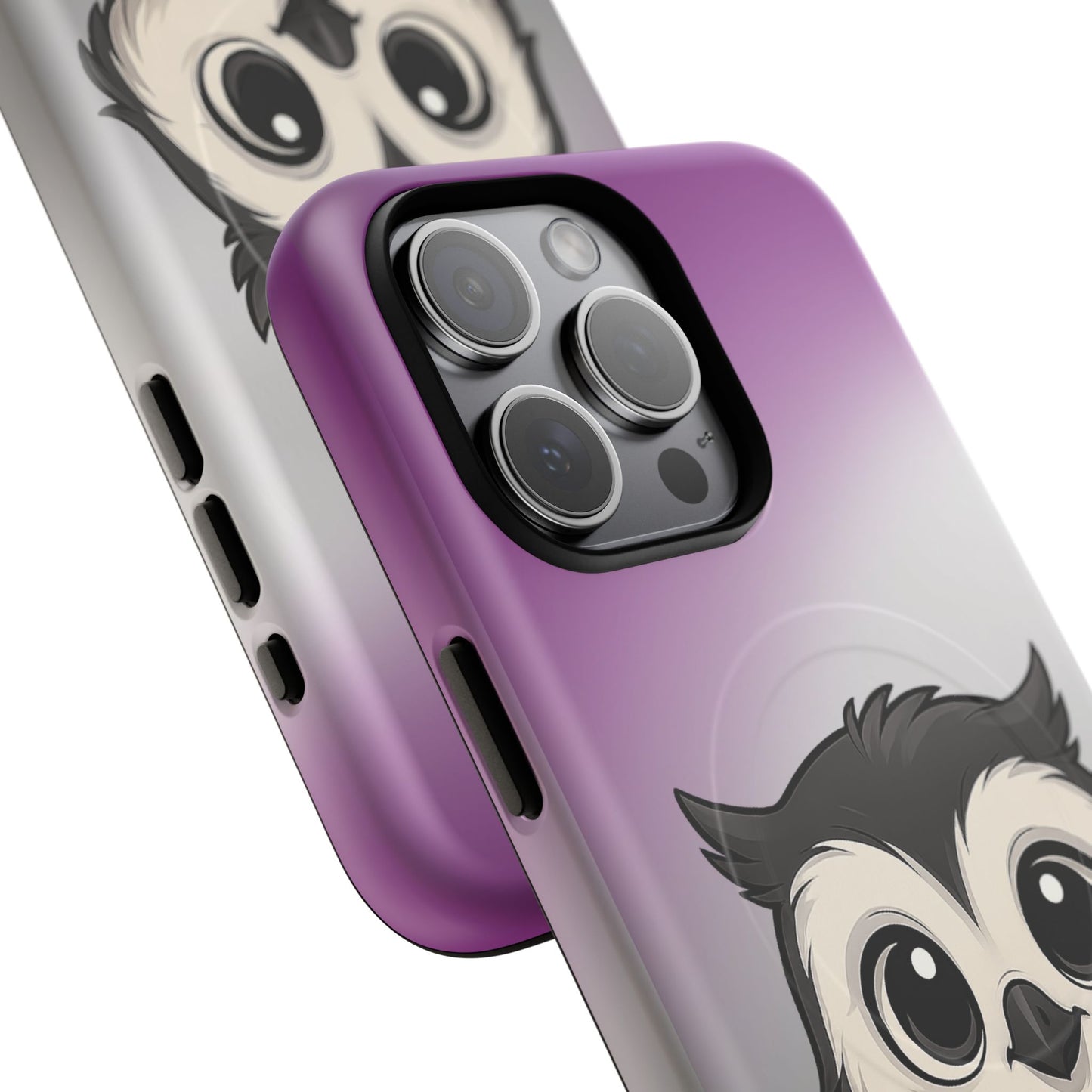 "ace-wise" – asexual pride owl magsafe® iphone tough case