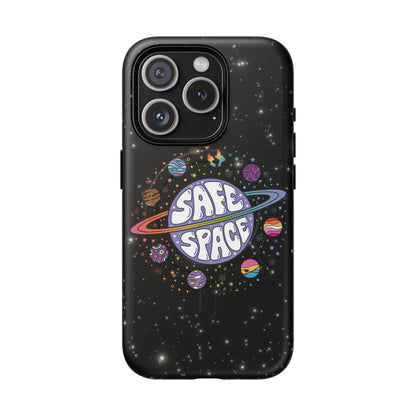 "Safe Space" LGBTQIA+ Pride Galaxy MagSafe® iPhone Case