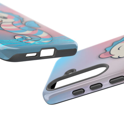 “Sea Me” – Trans Pride Seahorse Android Tough Phone Case