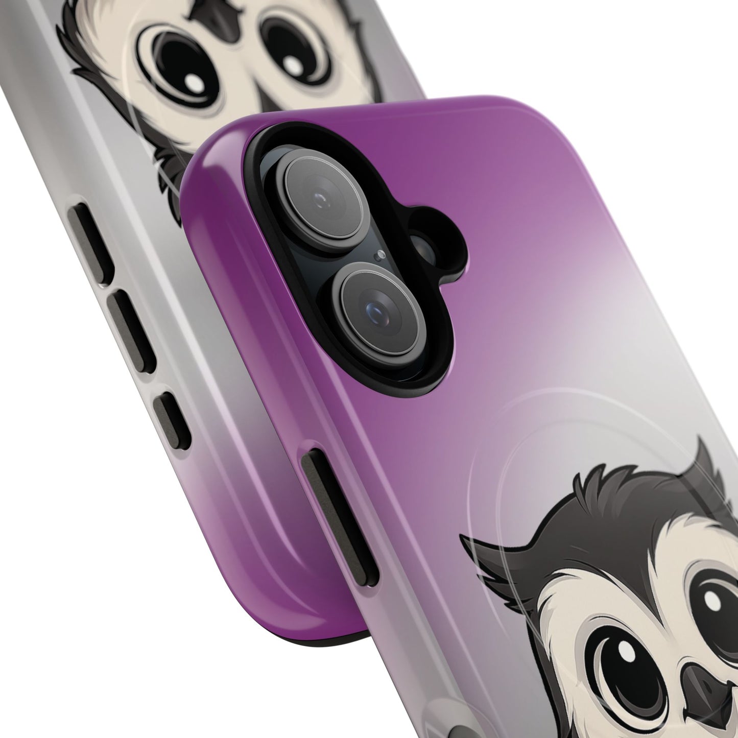 "ace-wise" – asexual pride owl magsafe® iphone tough case