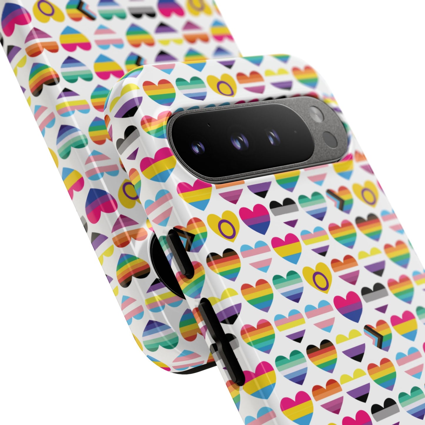 “heart of diversity" – bright edition – android tough phone case