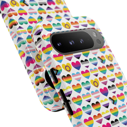 “Heart of Diversity" – Bright Edition – Android Tough Phone Case