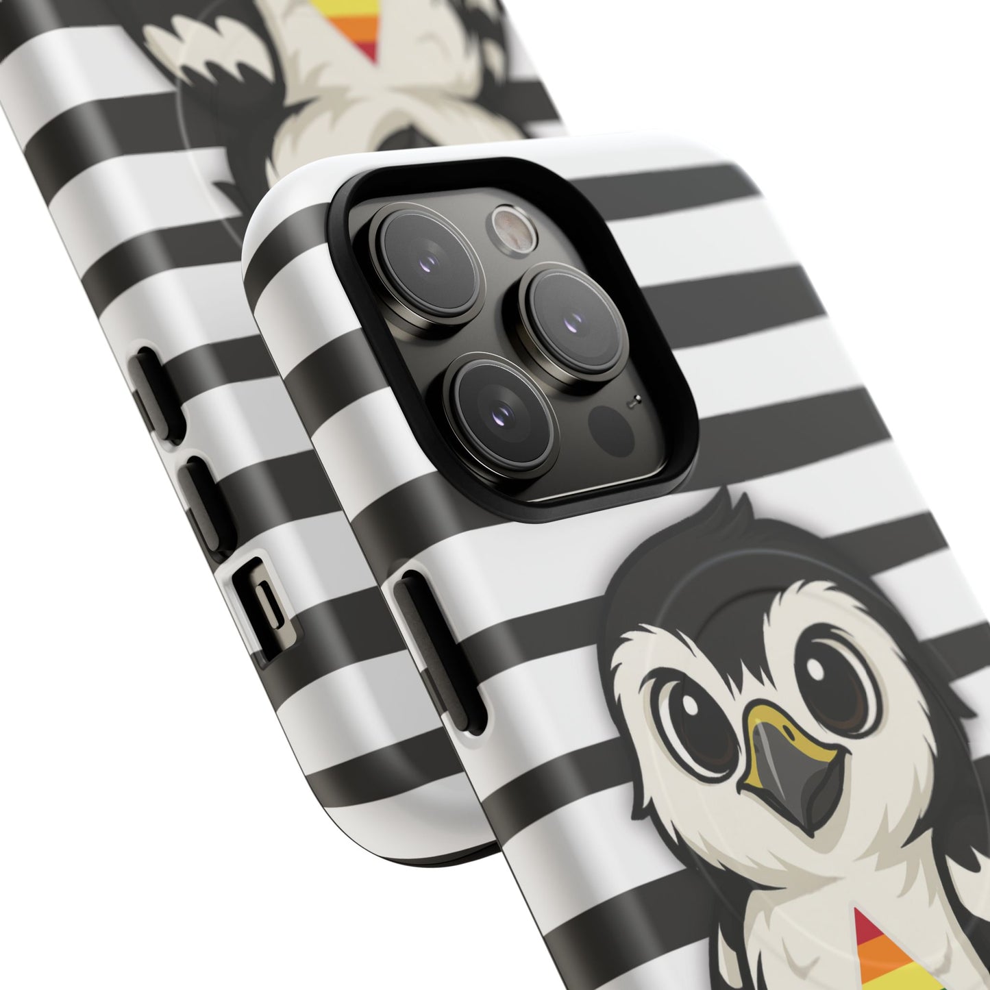 "fly with pride" – lgbtqia+ ally pride hawk magsafe® iphone tough case