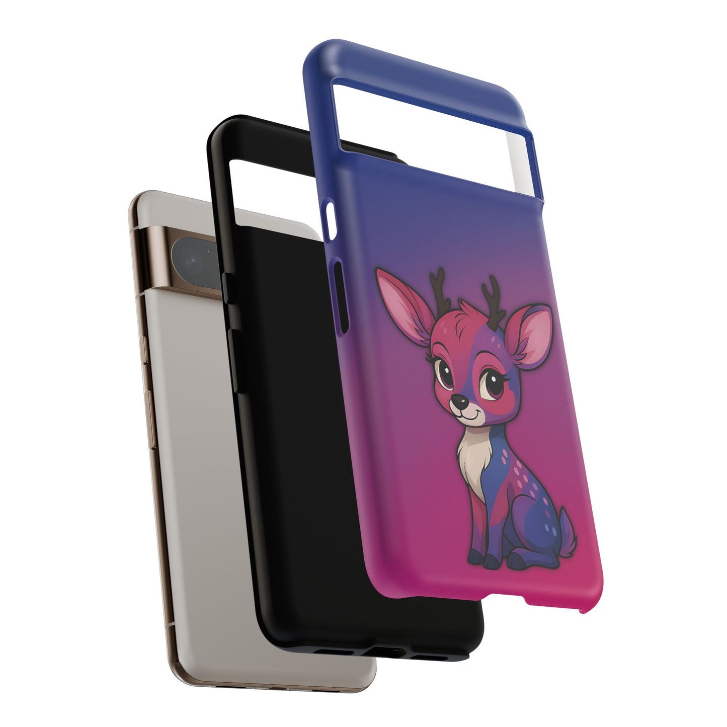 “bi-design” – bisexual pride doe android tough phone case