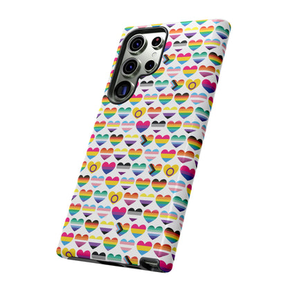 “Heart of Diversity" – Bright Edition – Android Tough Phone Case