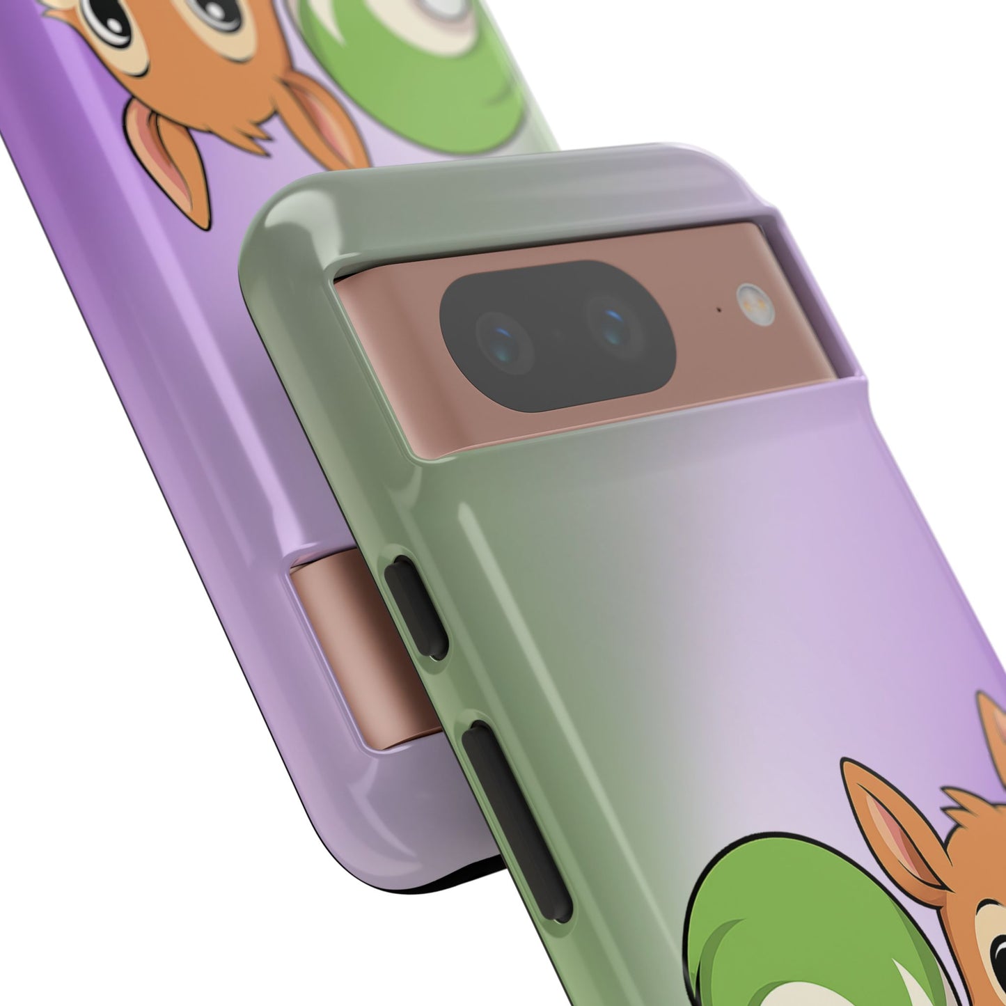 "queeriosity"– genderqueer squirrel pride android tough phone case