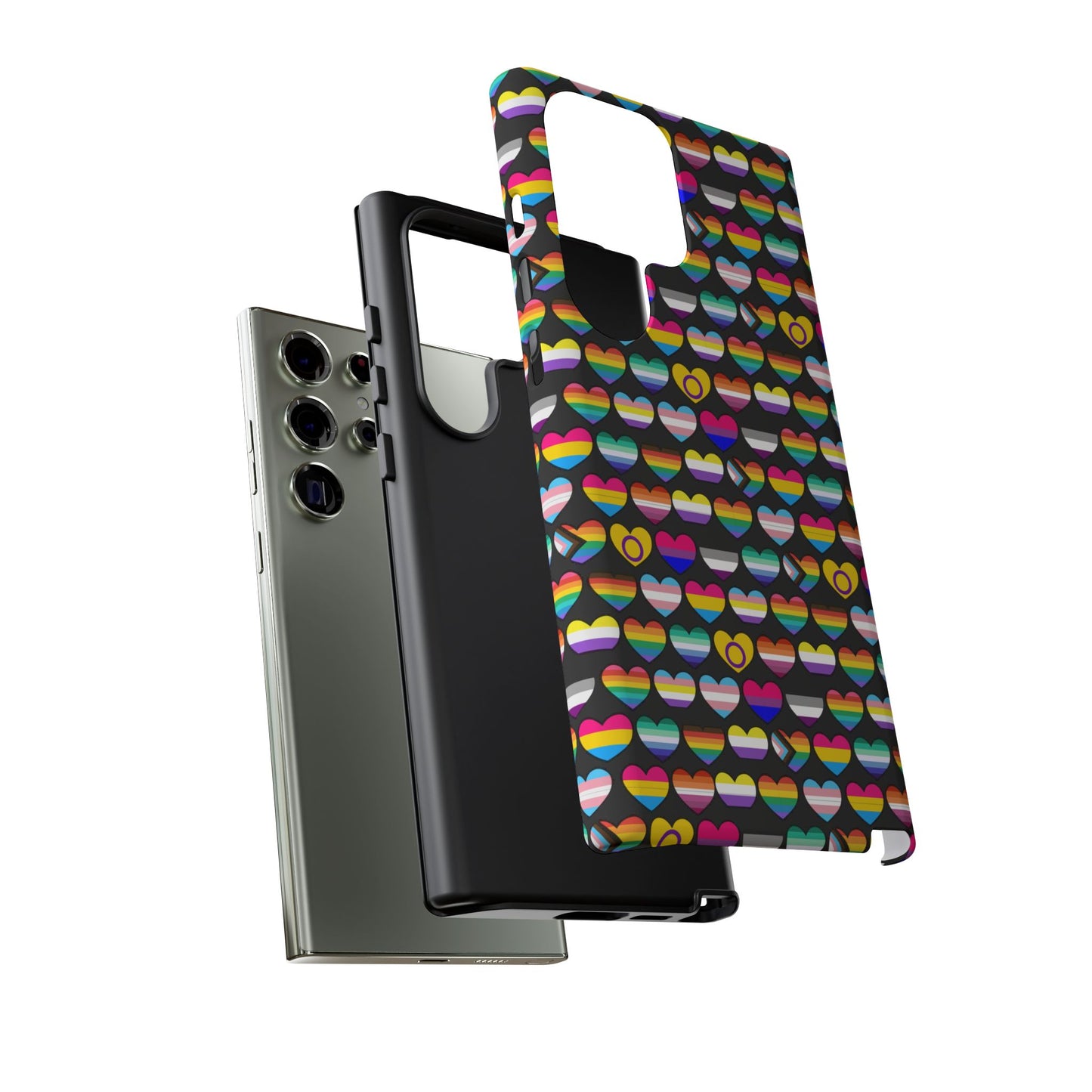 “heart of diversity" – bold edition – android tough phone case