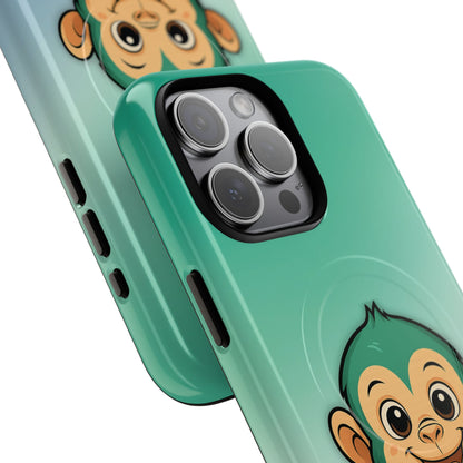 "Monkey Love" – Gay [MLM] Pride Monkey MagSafe® iPhone Tough Case