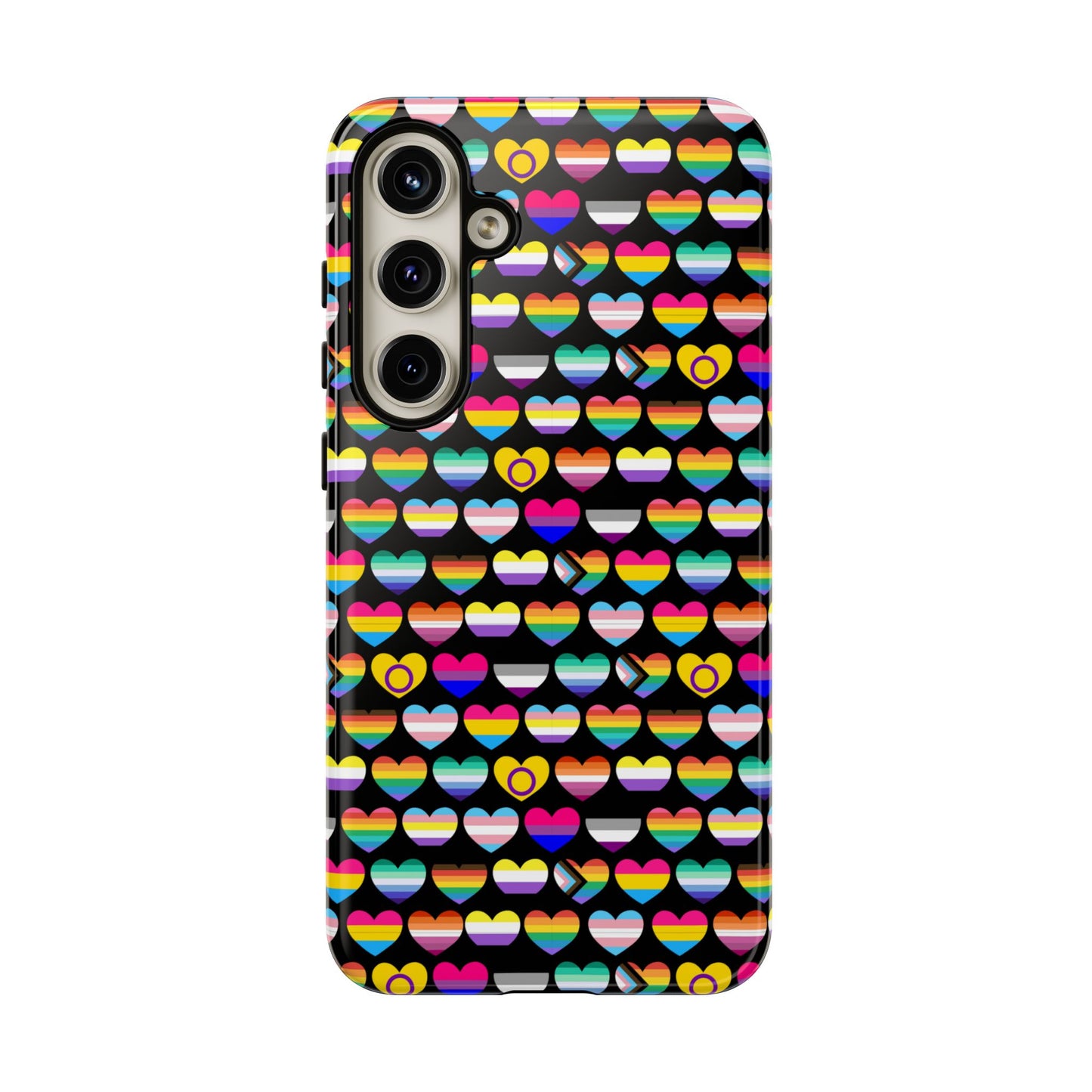 “heart of diversity" – bold edition – android tough phone case