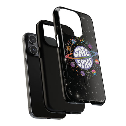 "Safe Space" LGBTQIA+ Pride Galaxy MagSafe® iPhone Case