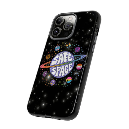 "Safe Space" LGBTQIA+ Pride Galaxy Android Tough Phone Case