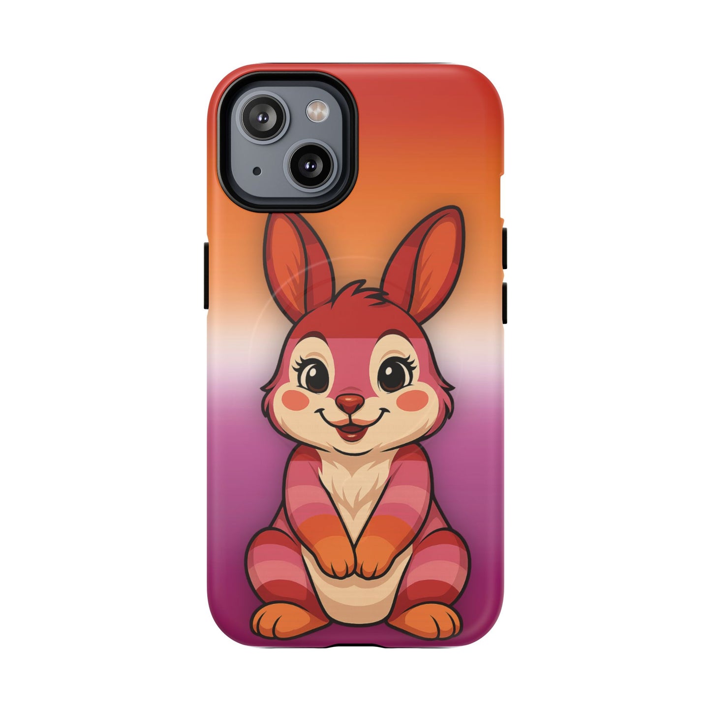 "hare to slay" – lesbian [femme] bunny magsafe® iphone tough case