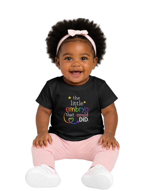 “The Little Embryo That Did” Baby Jersey T-Shirt