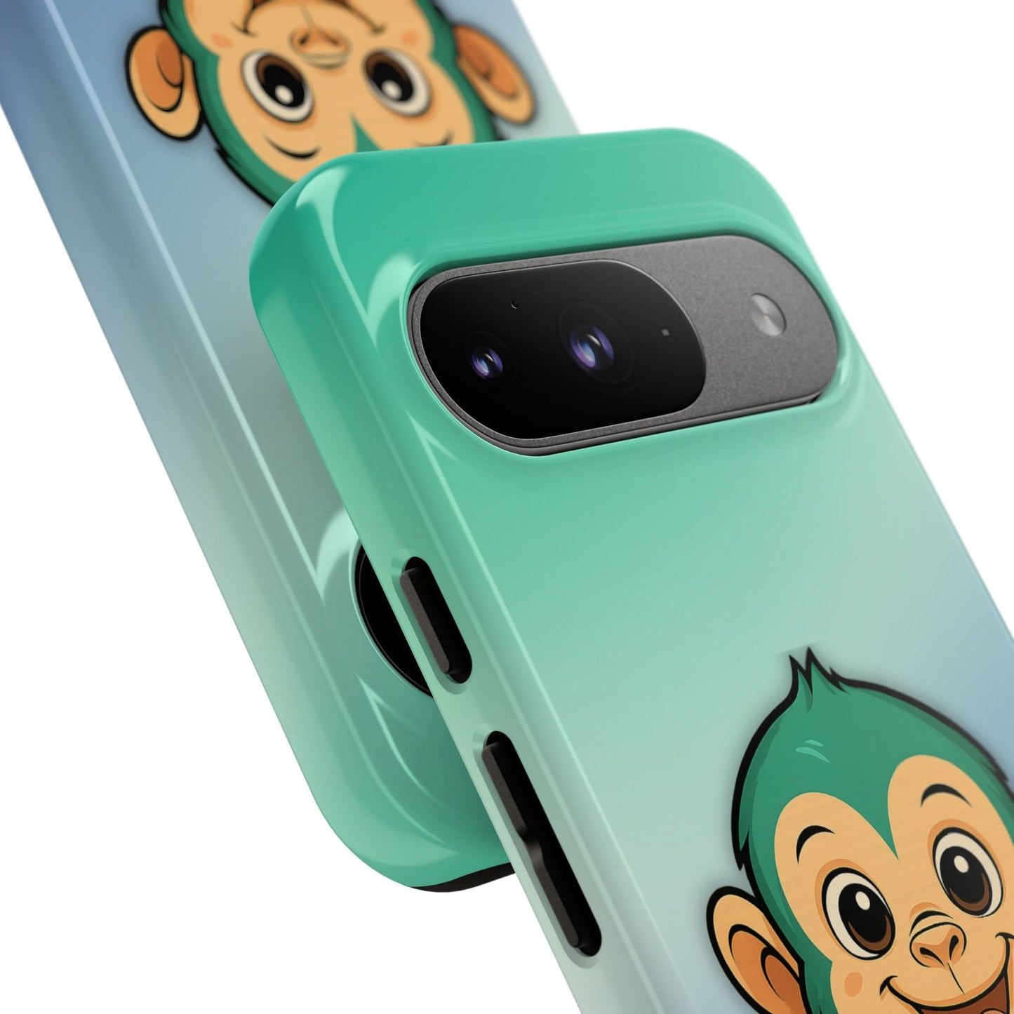 "monkey love" – gay [mlm] pride android tough phone case