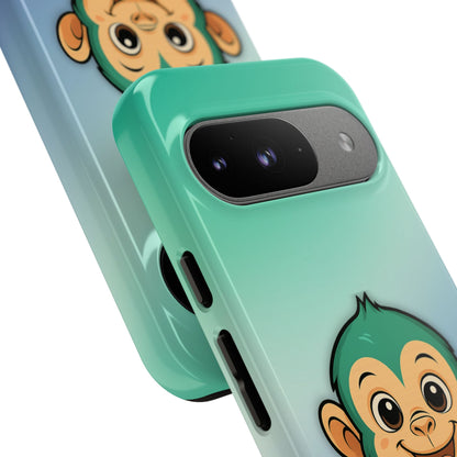 "Monkey Love" – Gay [MLM] Pride Android Tough Phone Case