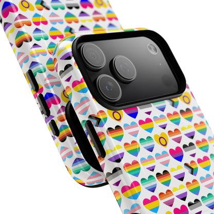 “Heart of Diversity” – Bright Edition – MagSafe® iPhone Tough Case