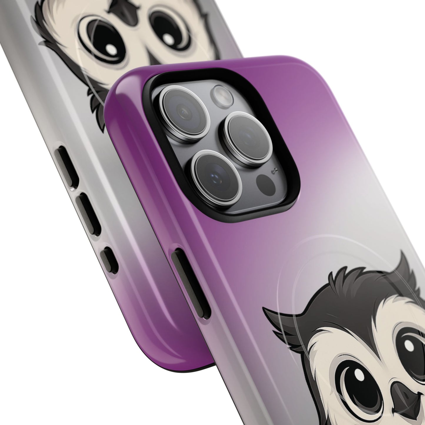 "ace-wise" – asexual pride owl magsafe® iphone tough case