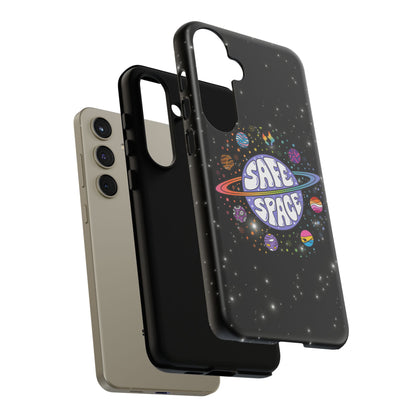 "Safe Space" LGBTQIA+ Pride Galaxy Android Tough Phone Case
