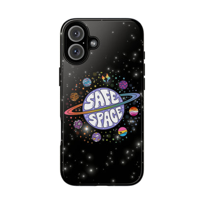 "Safe Space" LGBTQIA+ Pride Galaxy Android Tough Phone Case